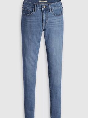 Levi’s - 711 Skinny Women's Jeans - High Stretch: Eternal Indigo Mid - Medium Wa
